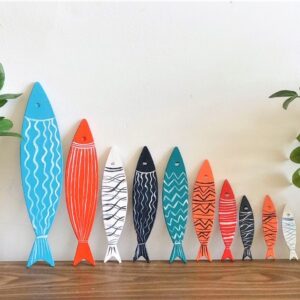 Munch DIY - Art - Tranh Gỗ - Kids Camp Plus - Cá (1)