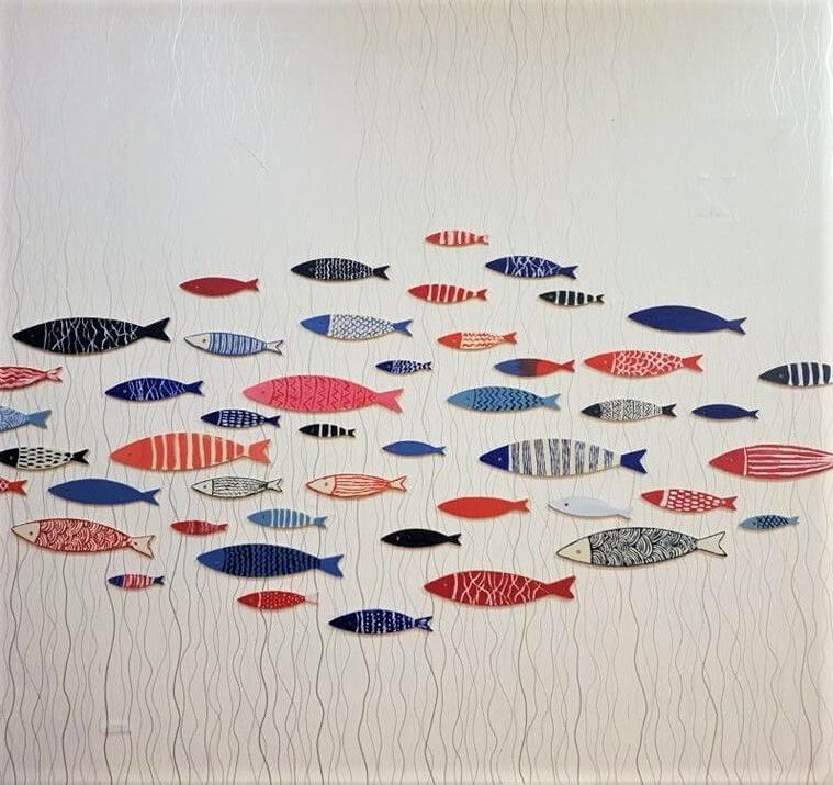 Munch DIY - Art - Tranh Gỗ - Kids Camp Plus - Cá (4)