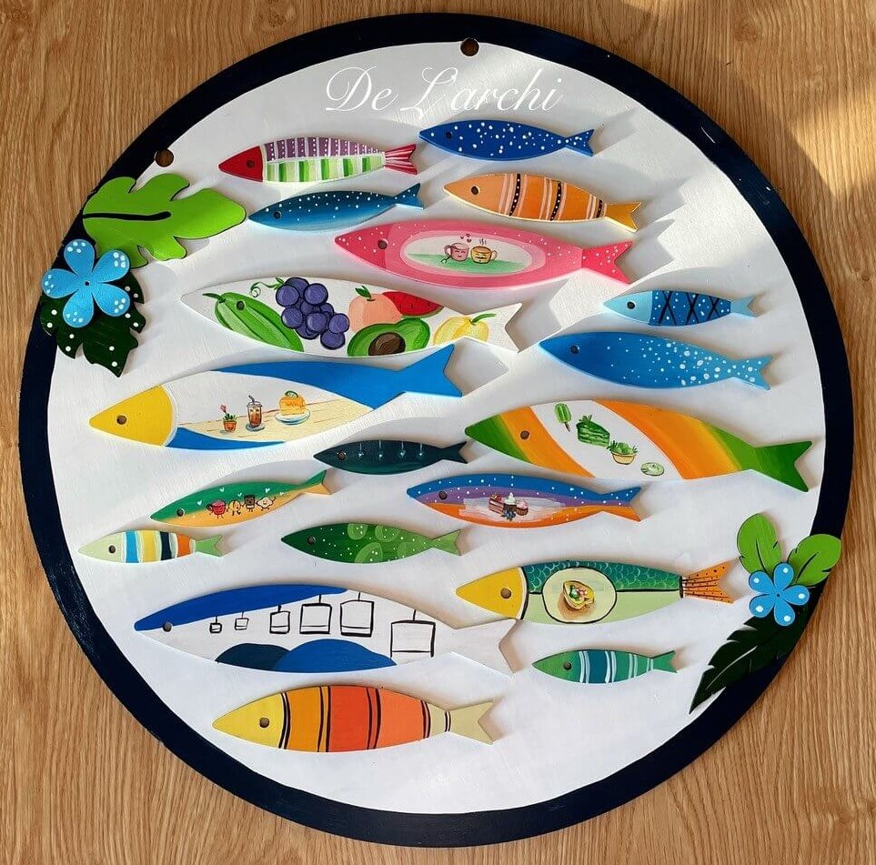 Munch DIY - Art - Tranh Gỗ - Kids Camp Plus - Cá (6)