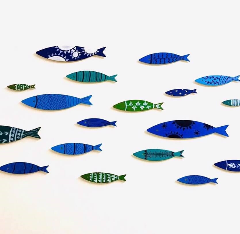 Munch DIY - Art - Tranh Gỗ - Kids Camp Plus - Cá (7)