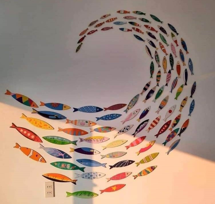 Munch DIY - Art - Tranh Gỗ - Kids Camp Plus - Cá (8)